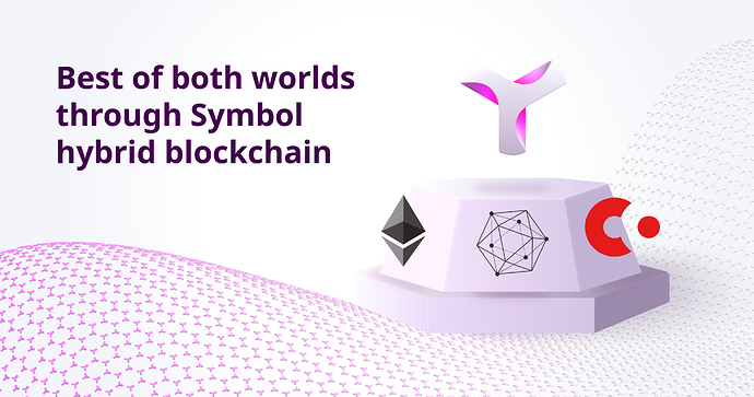 Best of both worlds through Symbol hybrid blockchain BLOG-01