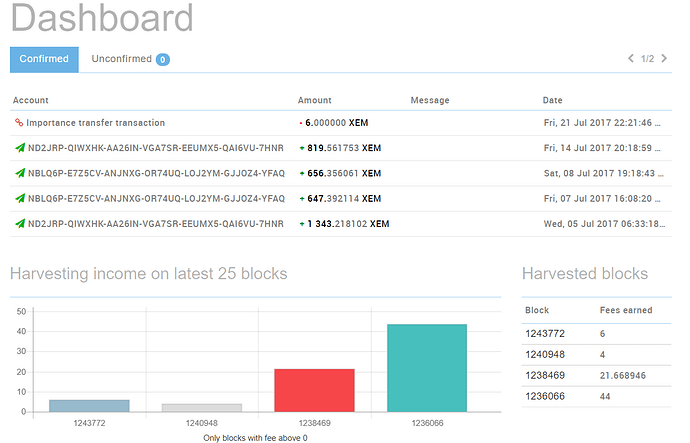 nem wallet snapshot